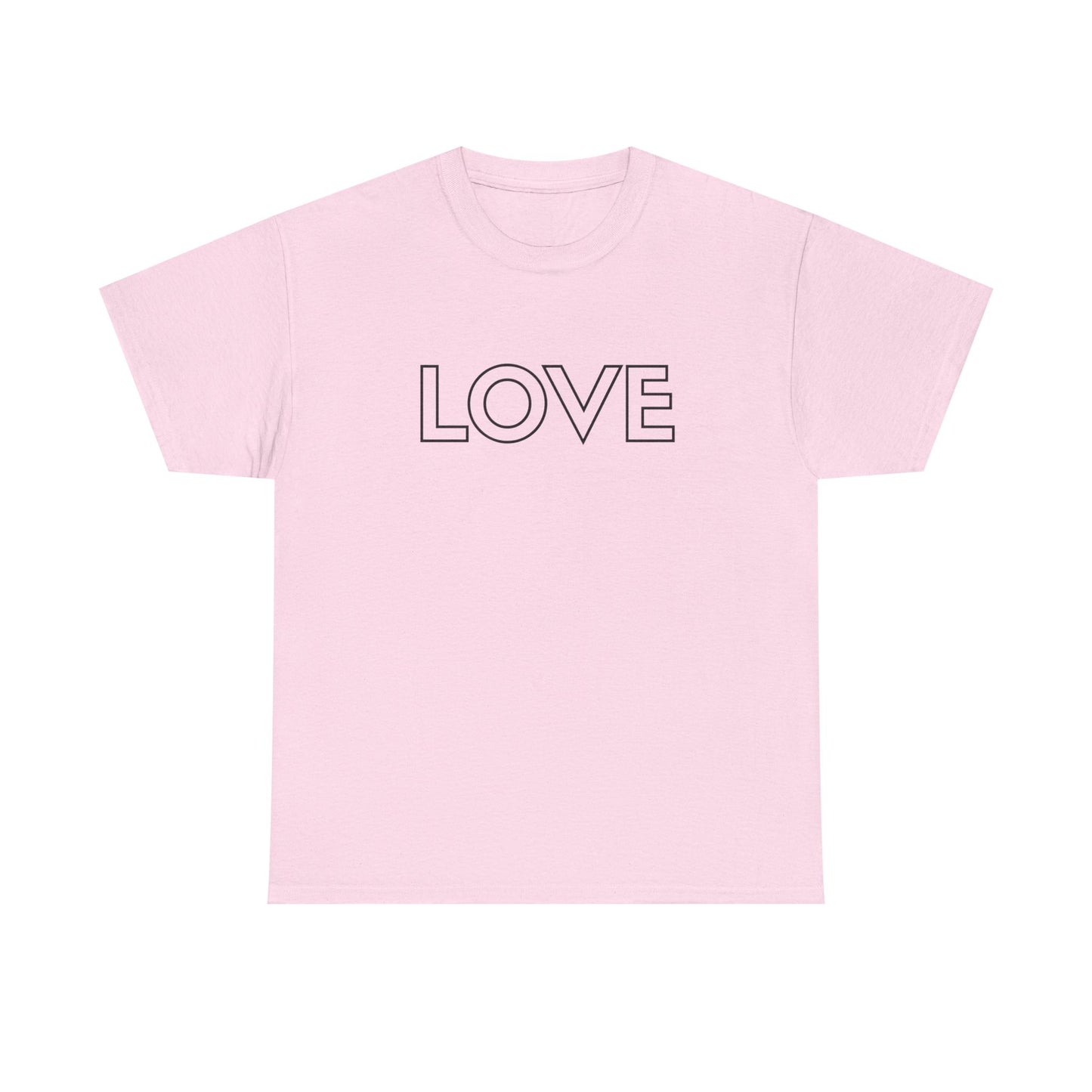 LOVE T-Shirt —Black Printing
