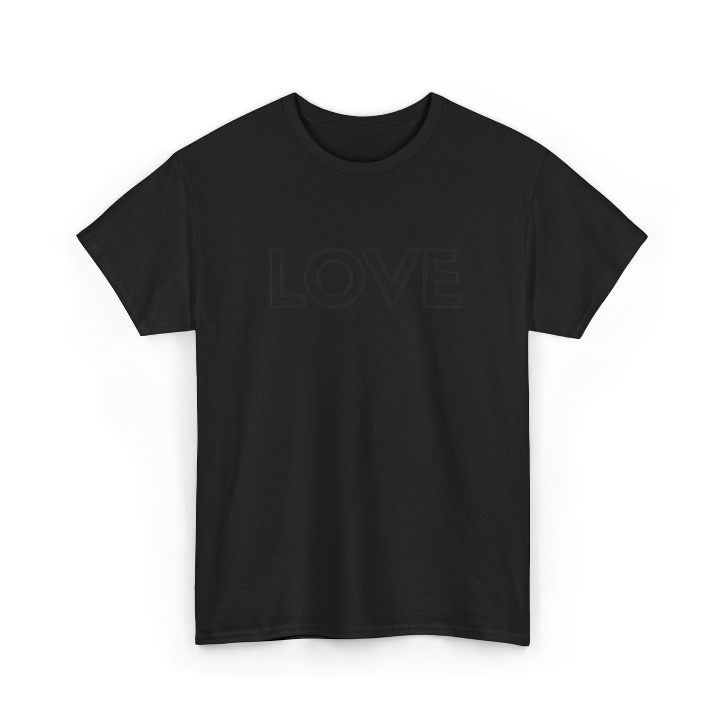 LOVE T-Shirt —Black Printing