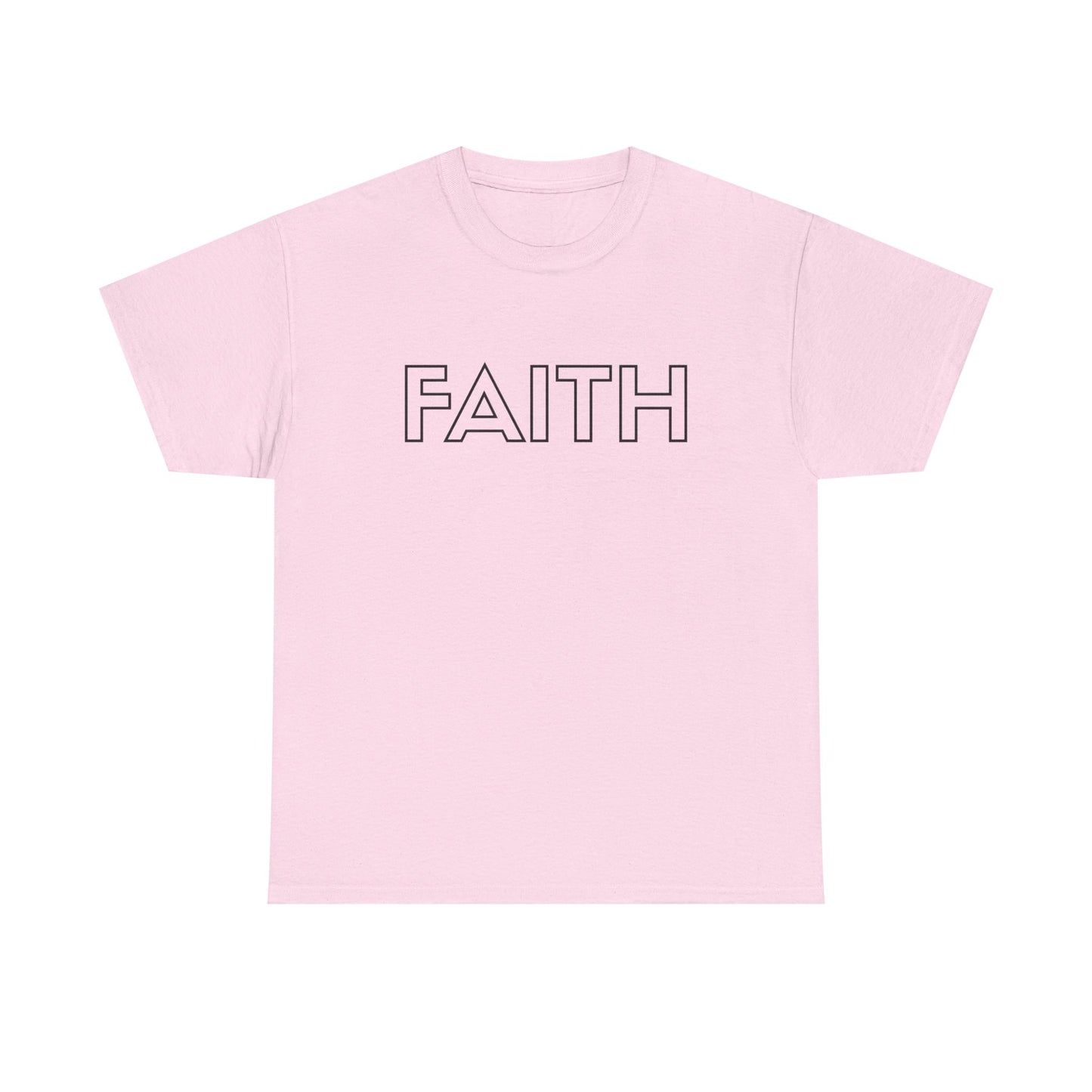 FAITH T-Shirt —Black Printing