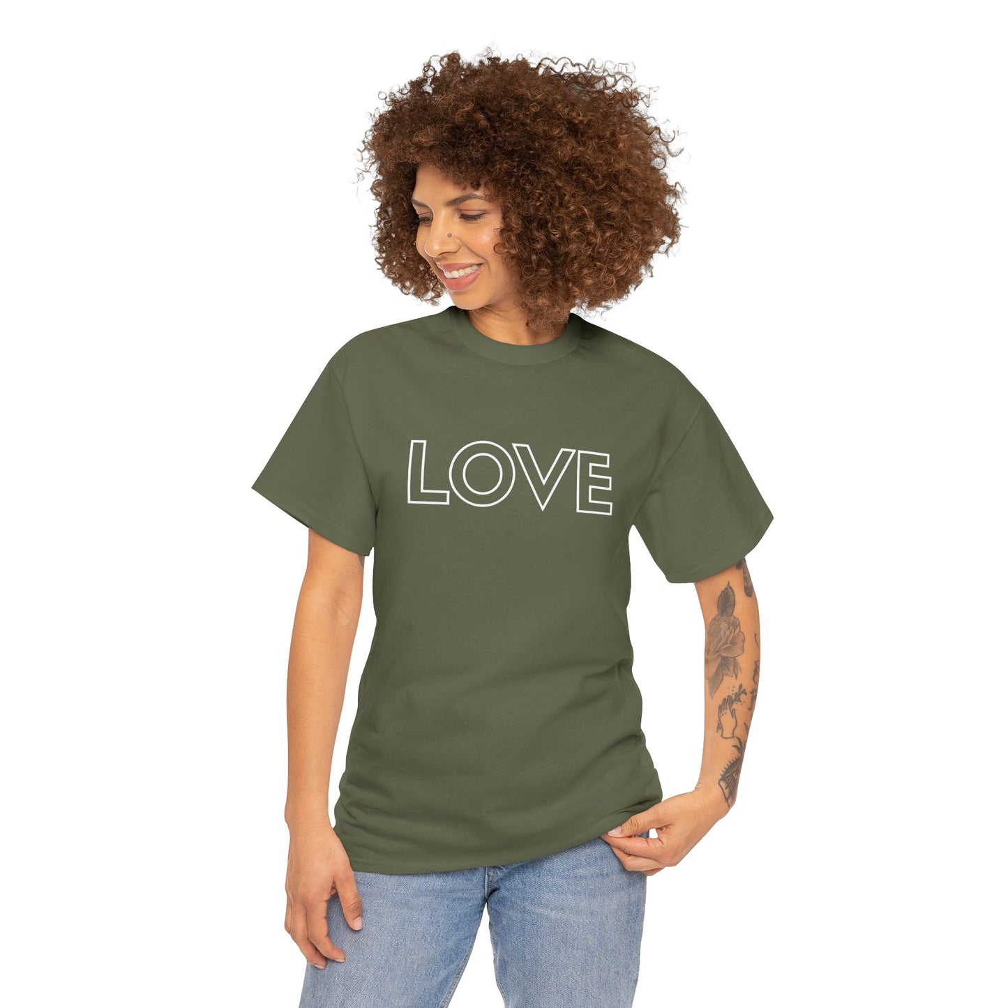 LOVE T-Shirt —White Printing