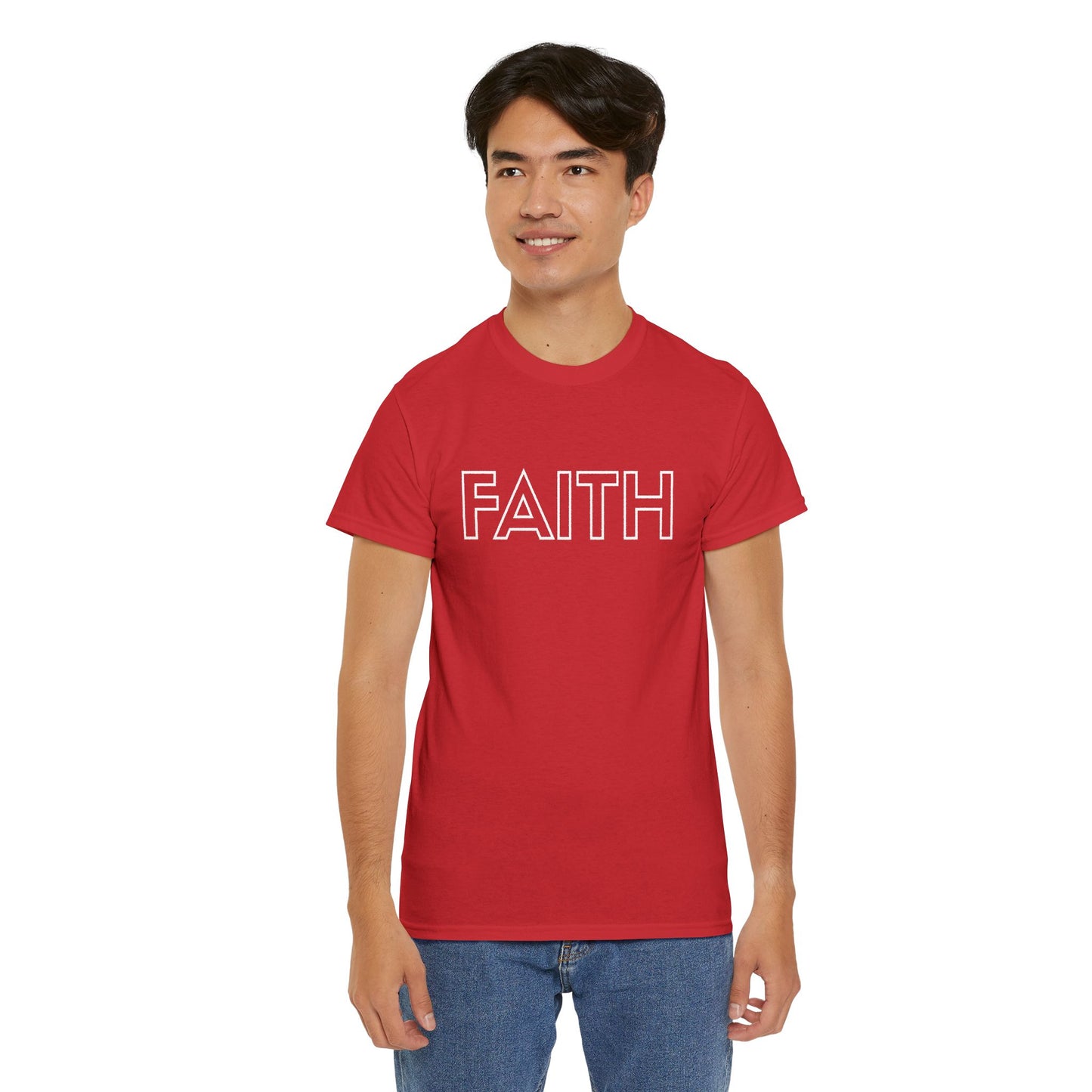 FAITH T-Shirt —White Printing