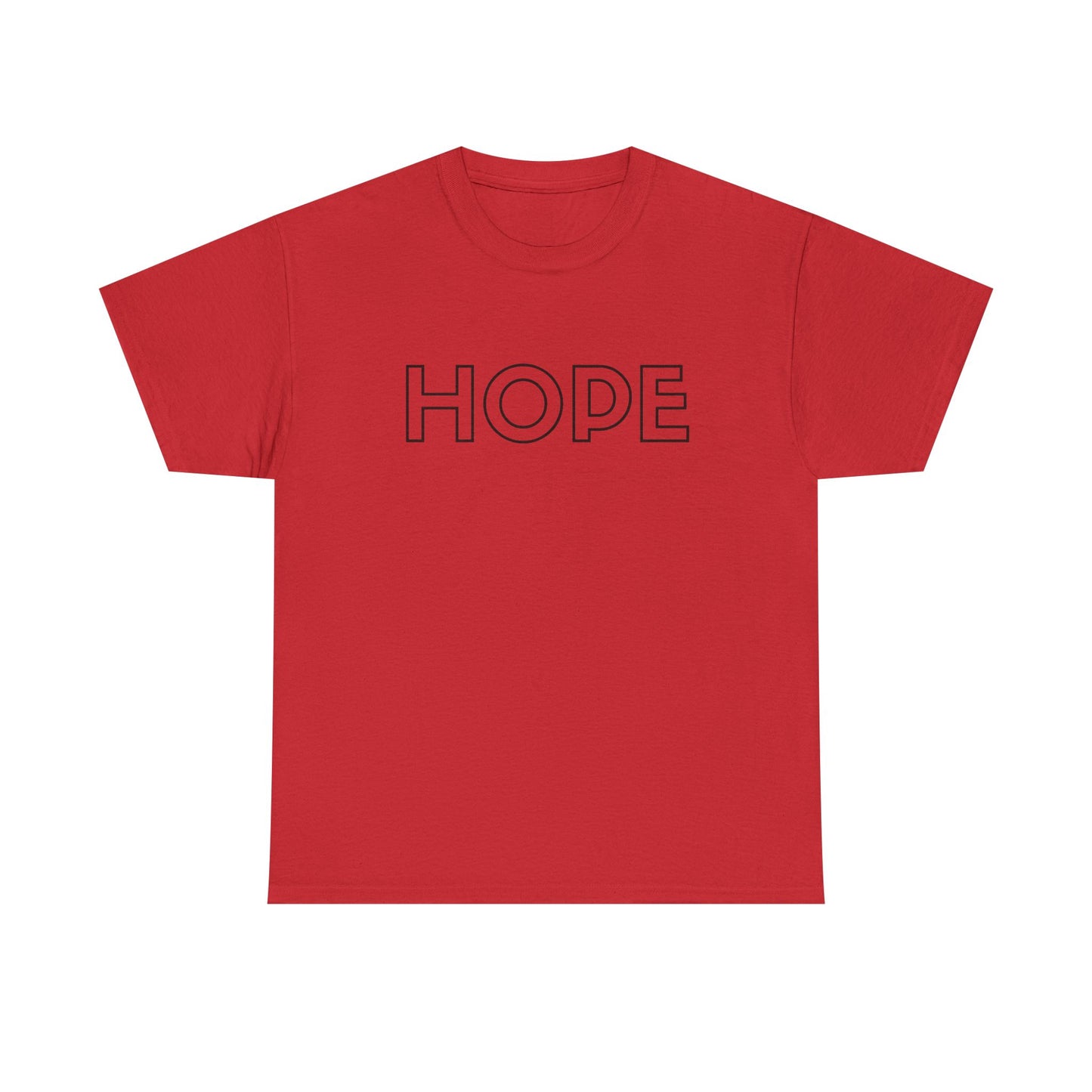 HOPE T-Shirt —Black Printing