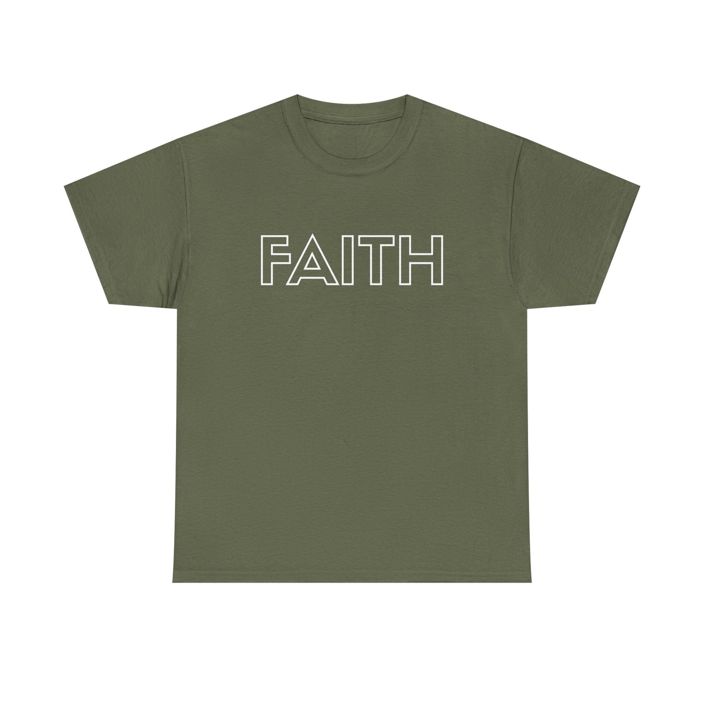 FAITH T-Shirt —White Printing