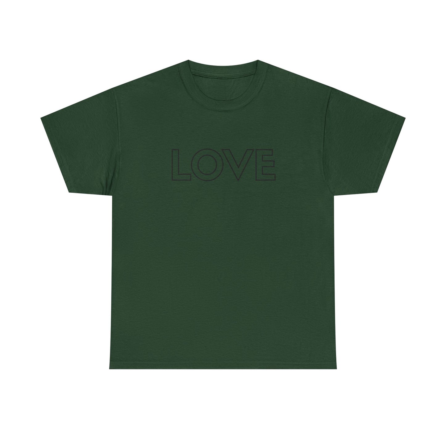 LOVE T-Shirt —Black Printing