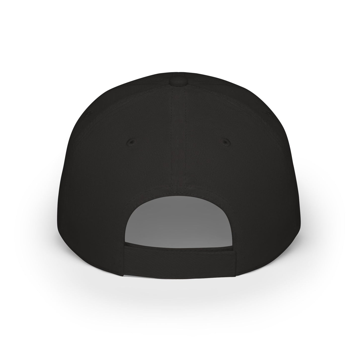 St. Philip Neri Low Profile Baseball Cap — Blue text with Jester Hat