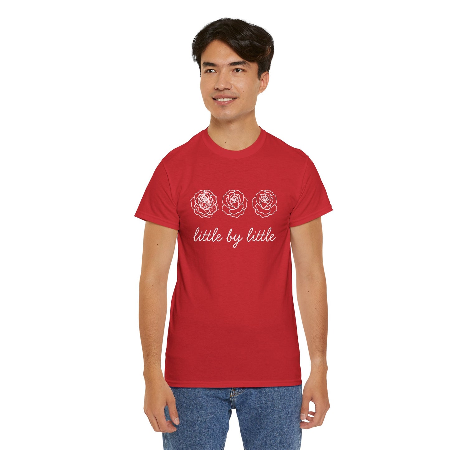 Little by little T-Shirt —white Printing
