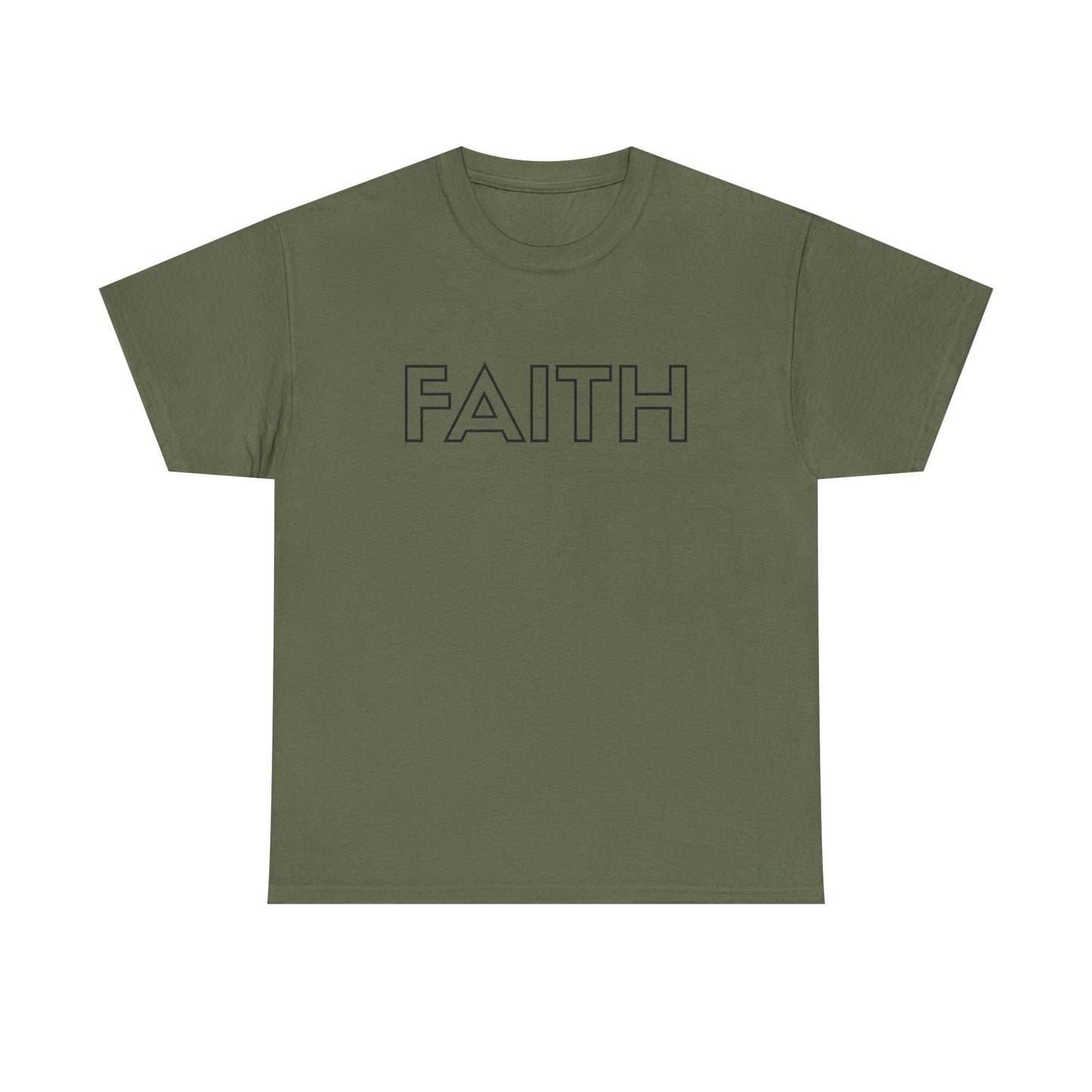 FAITH T-Shirt —Black Printing
