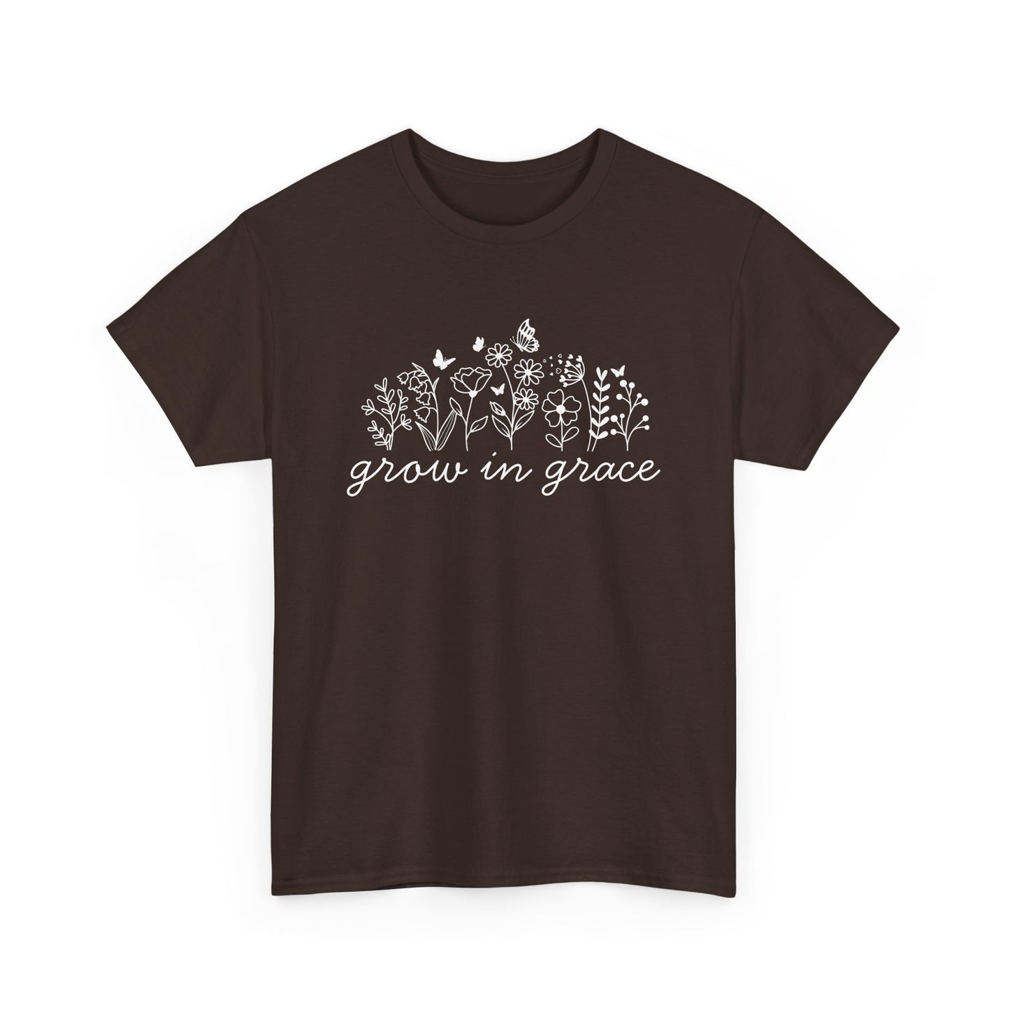 Grow in grace T-Shirt —white Printing