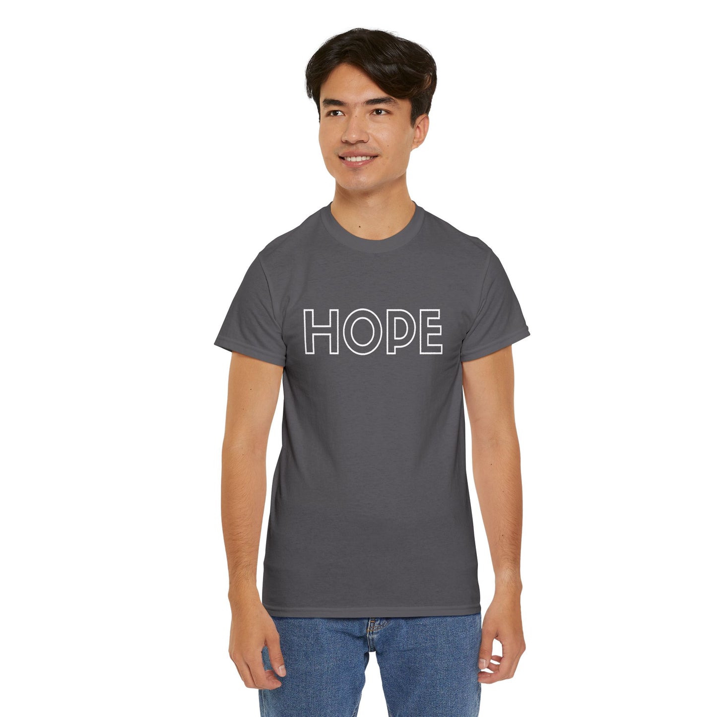 HOPE T-Shirt —white Printing