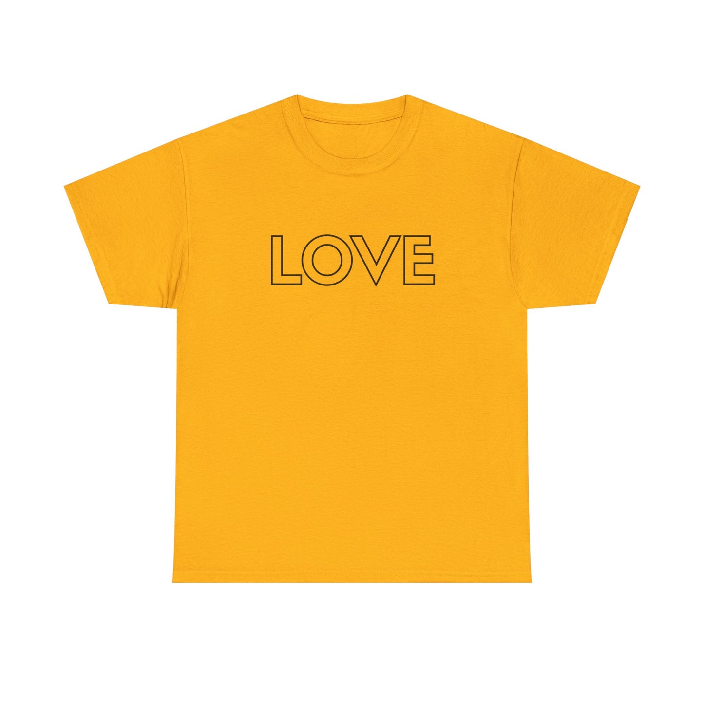 LOVE T-Shirt —Black Printing