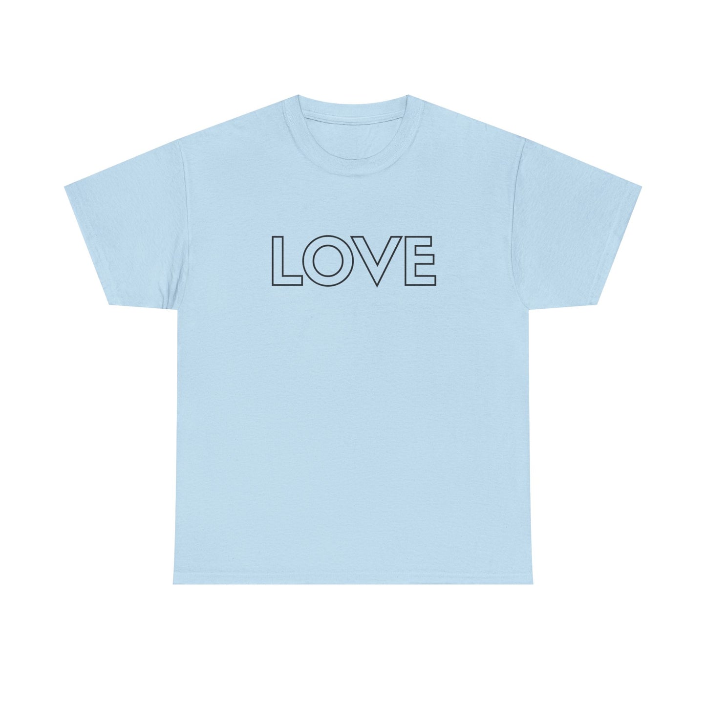 LOVE T-Shirt —Black Printing
