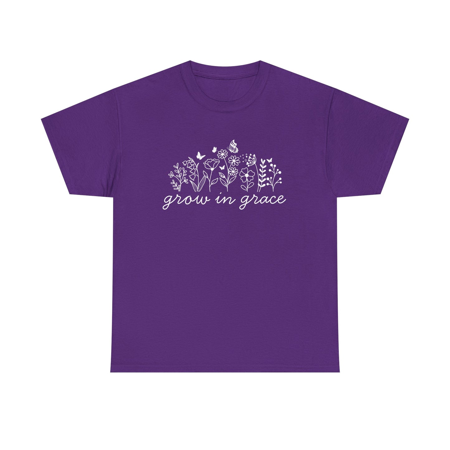 Grow in grace T-Shirt —white Printing