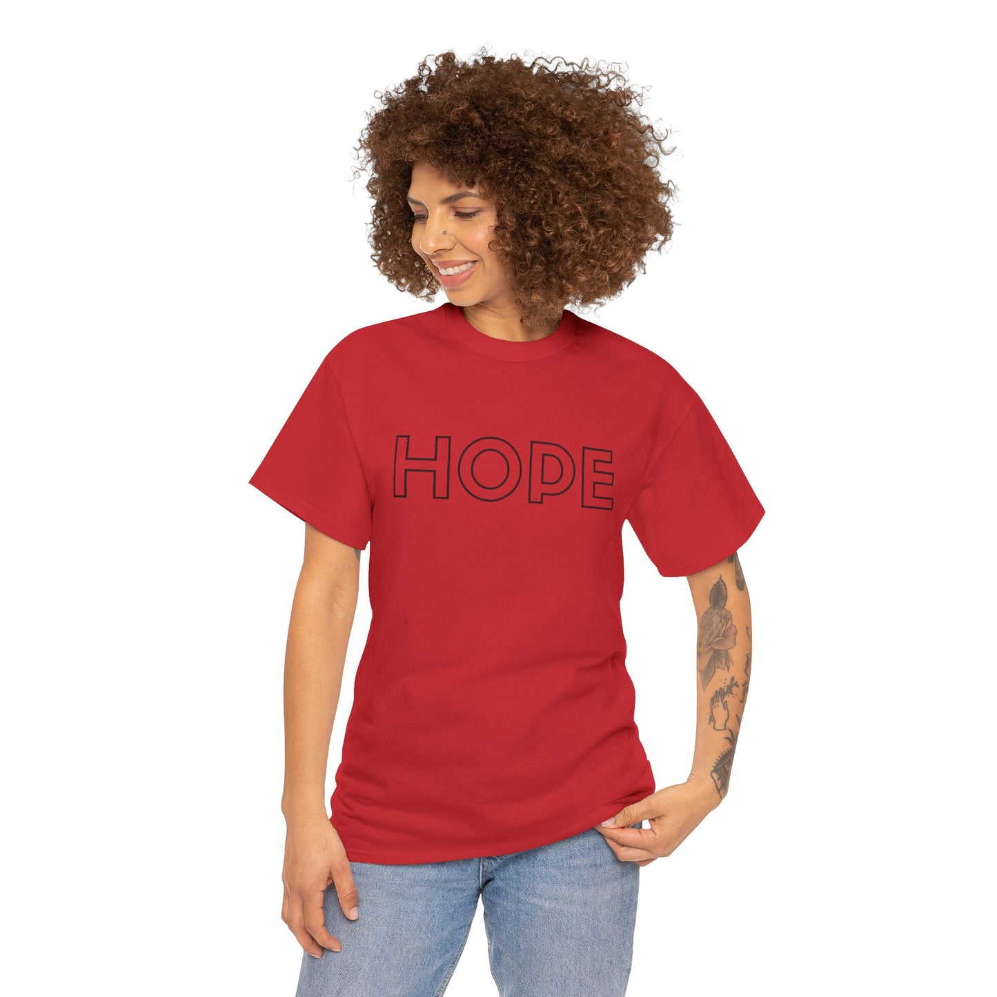 HOPE T-Shirt —Black Printing