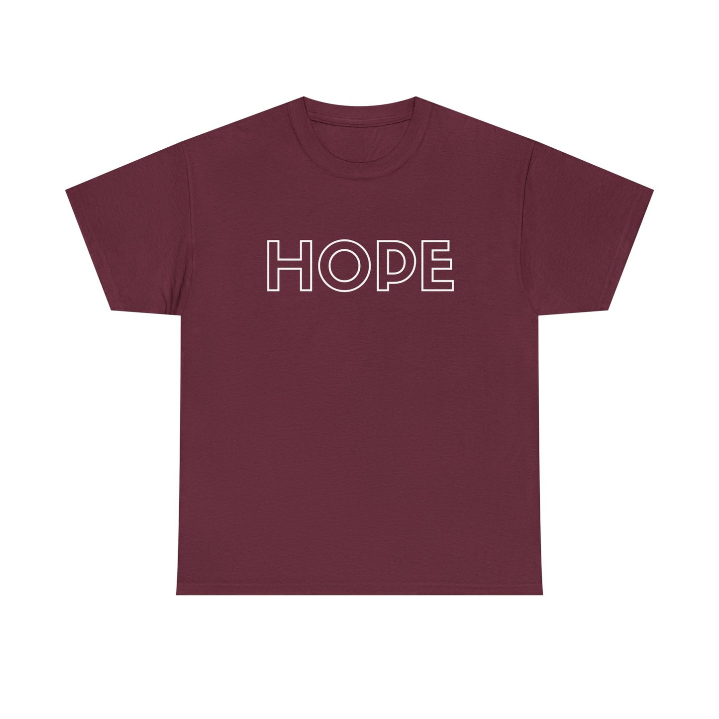 HOPE T-Shirt —white Printing
