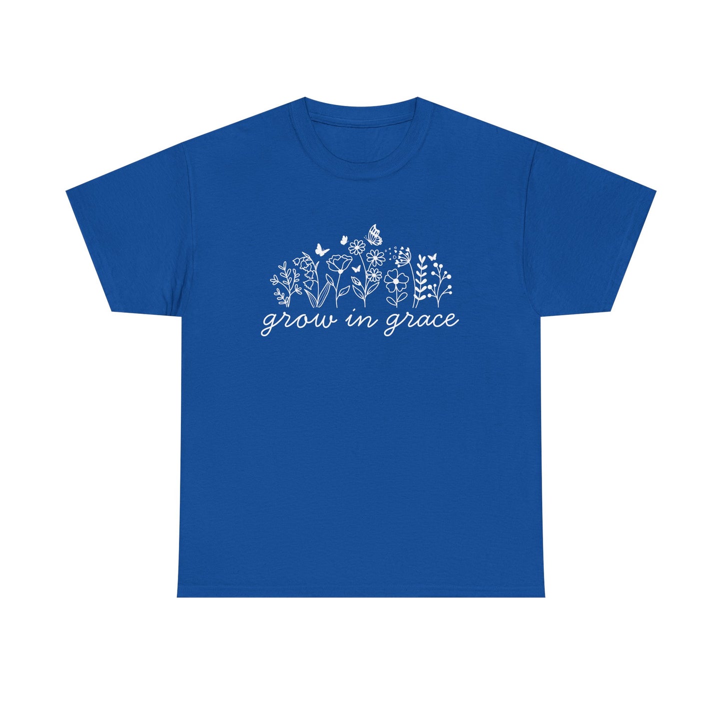 Grow in grace T-Shirt —white Printing