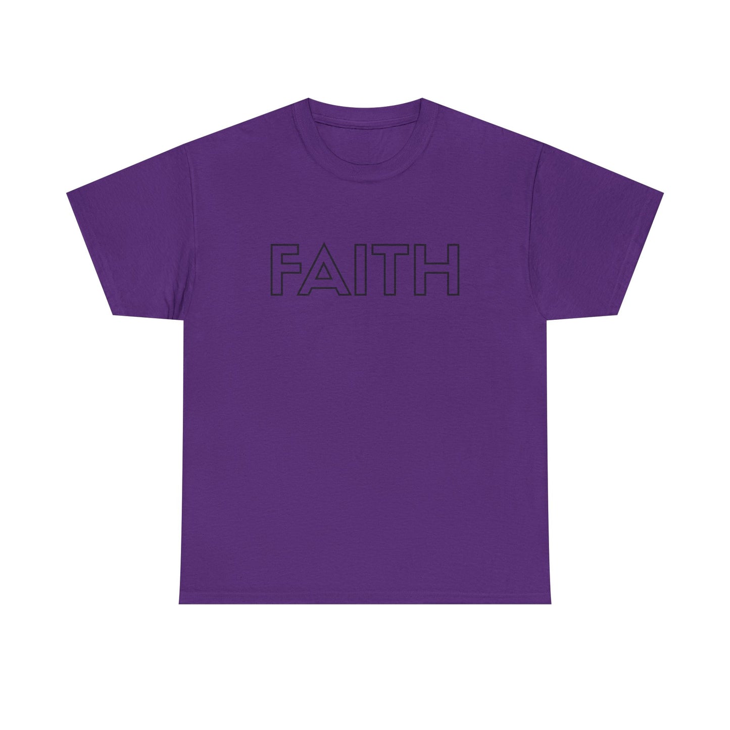 FAITH T-Shirt —Black Printing