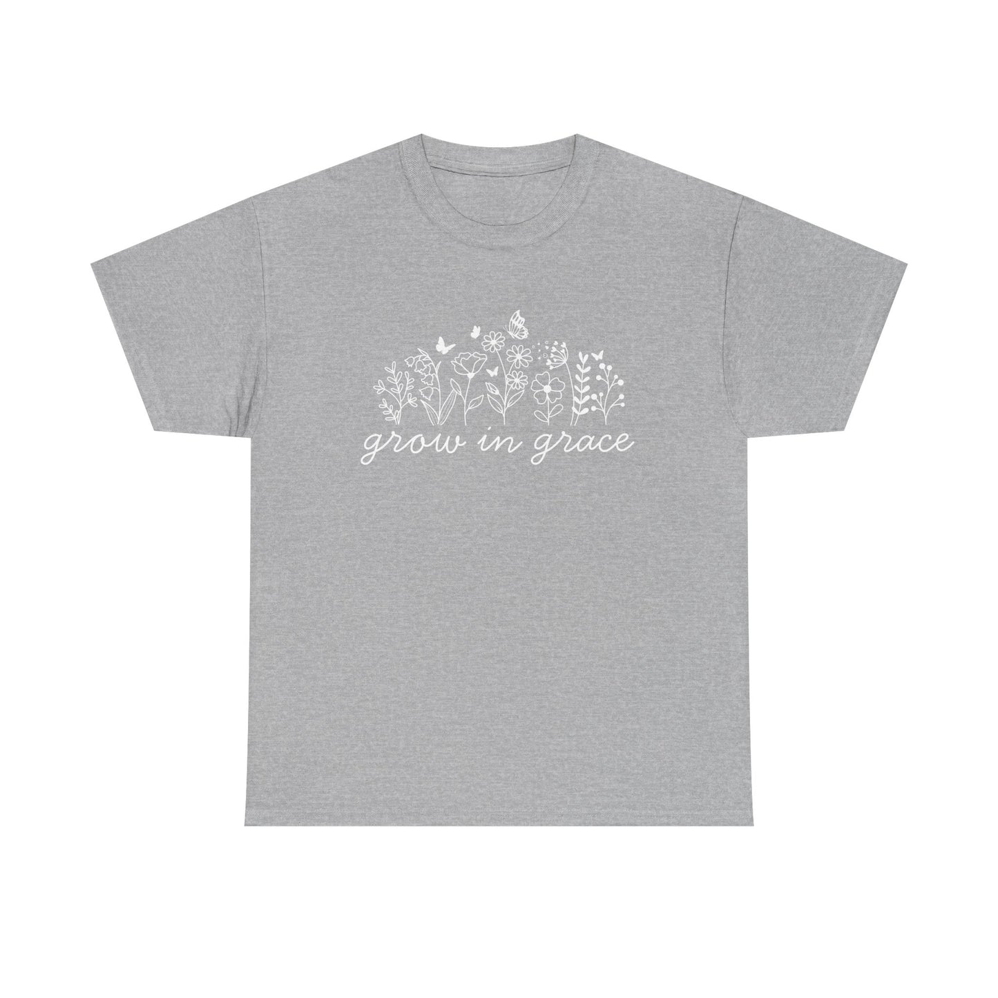 Grow in grace T-Shirt —white Printing