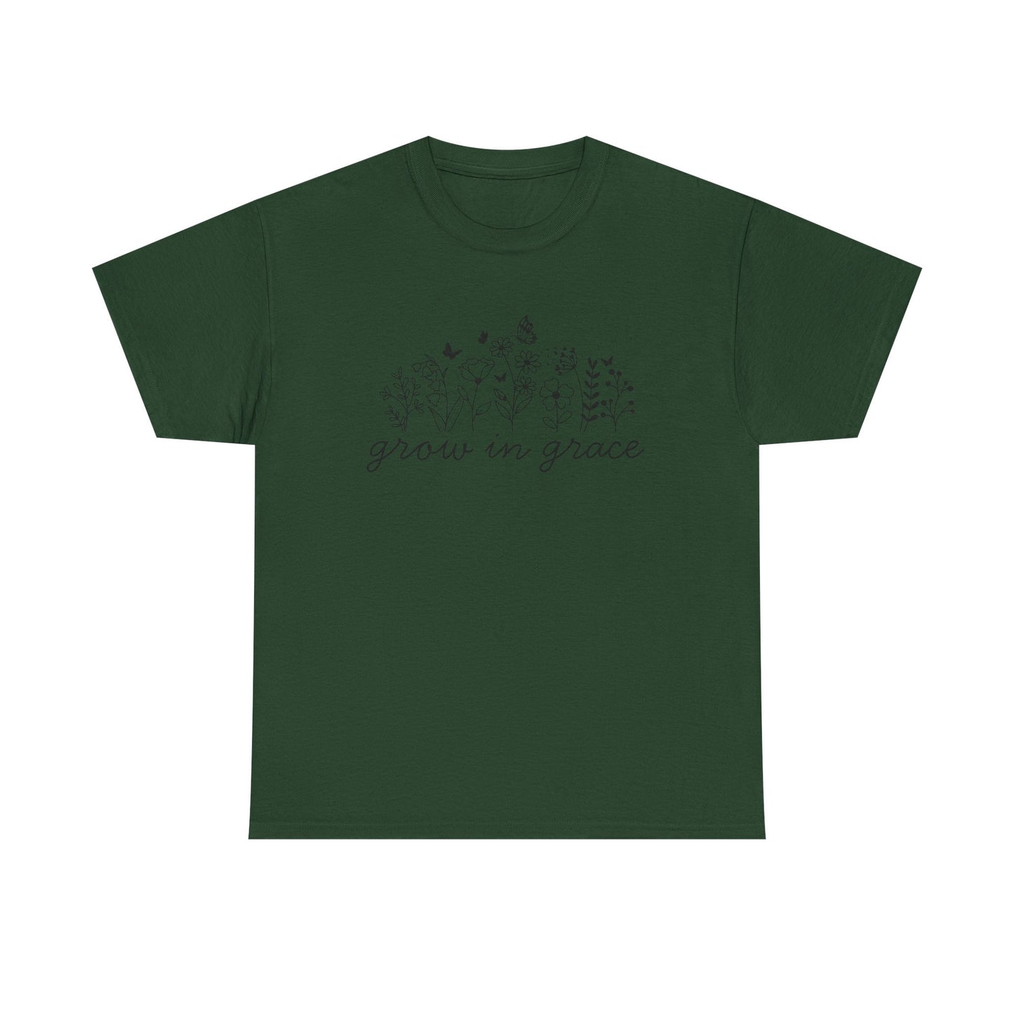 Grow in grace T-Shirt —Black Printing