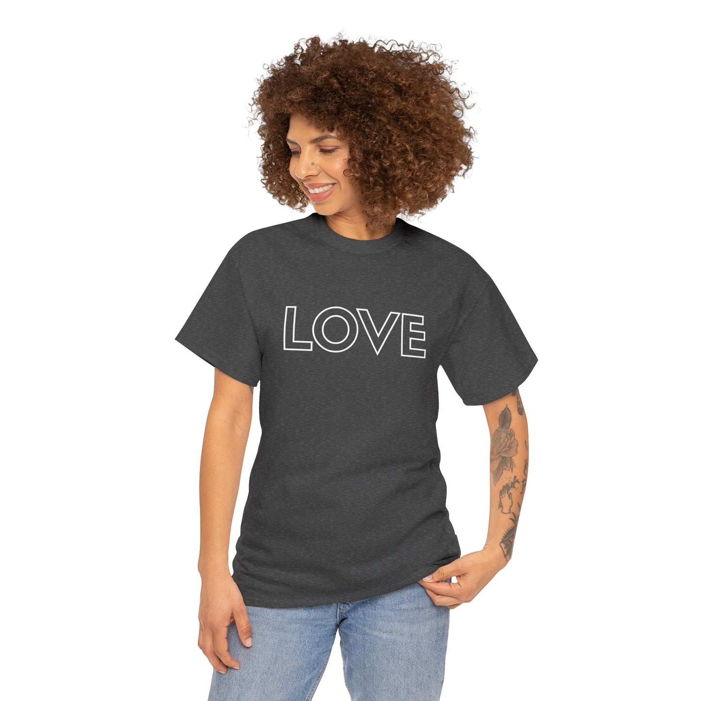 LOVE T-Shirt —White Printing