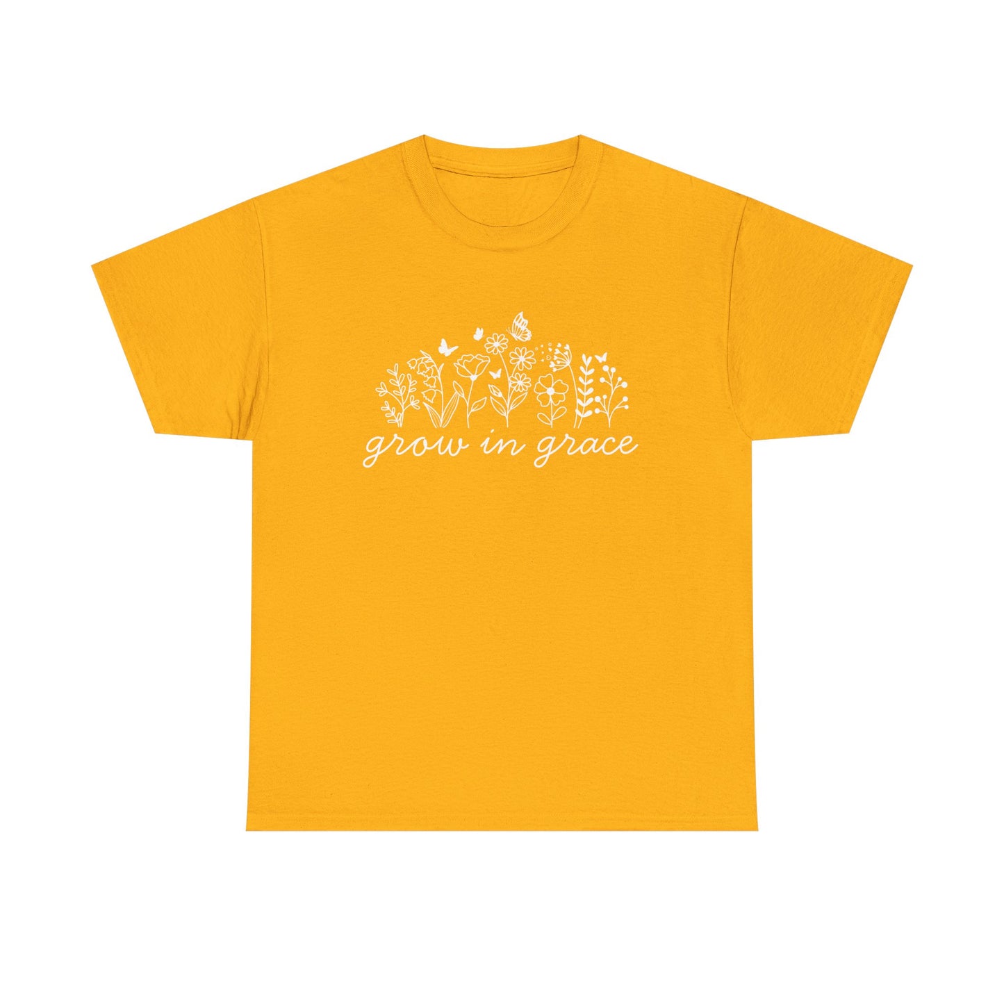 Grow in grace T-Shirt —white Printing