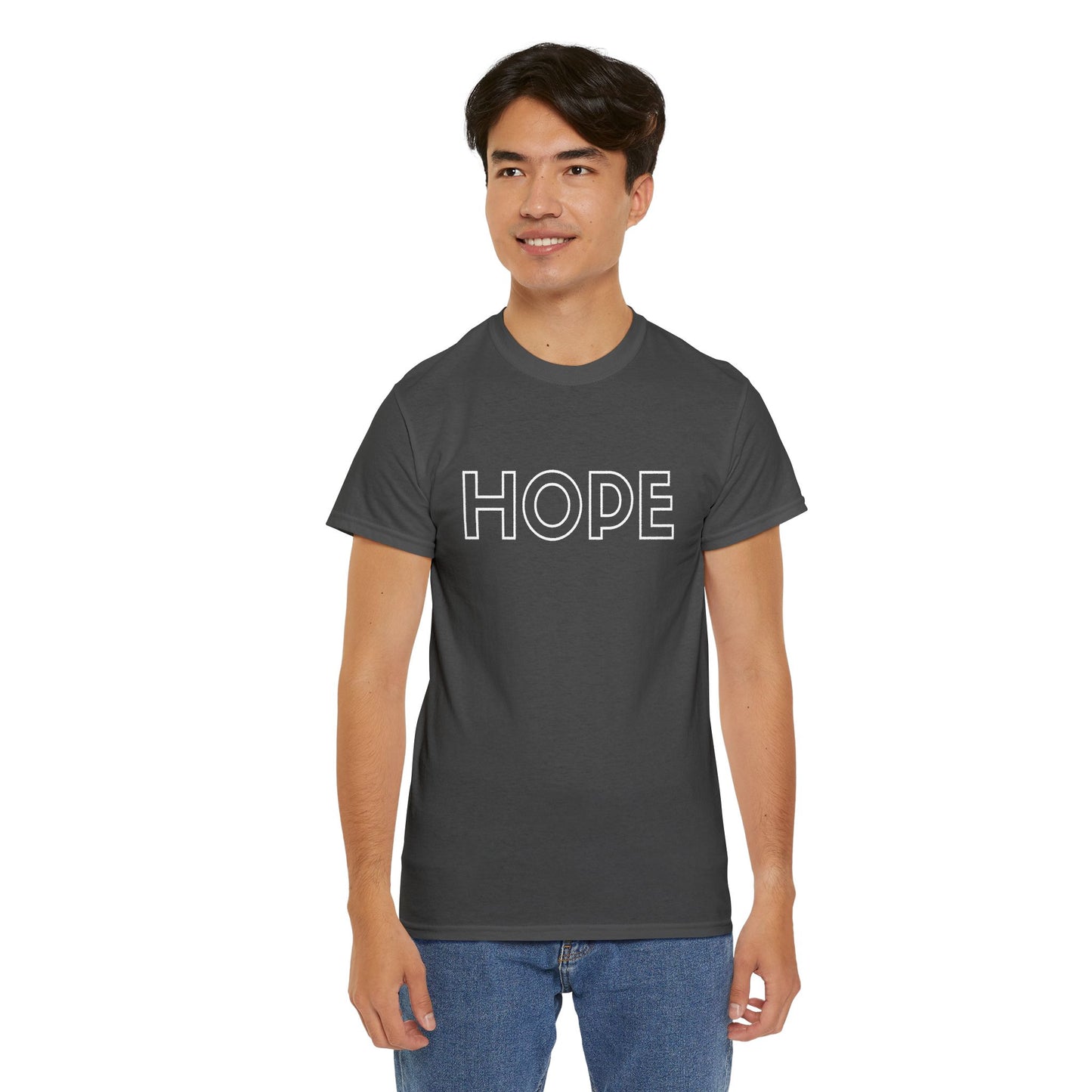 HOPE T-Shirt —white Printing