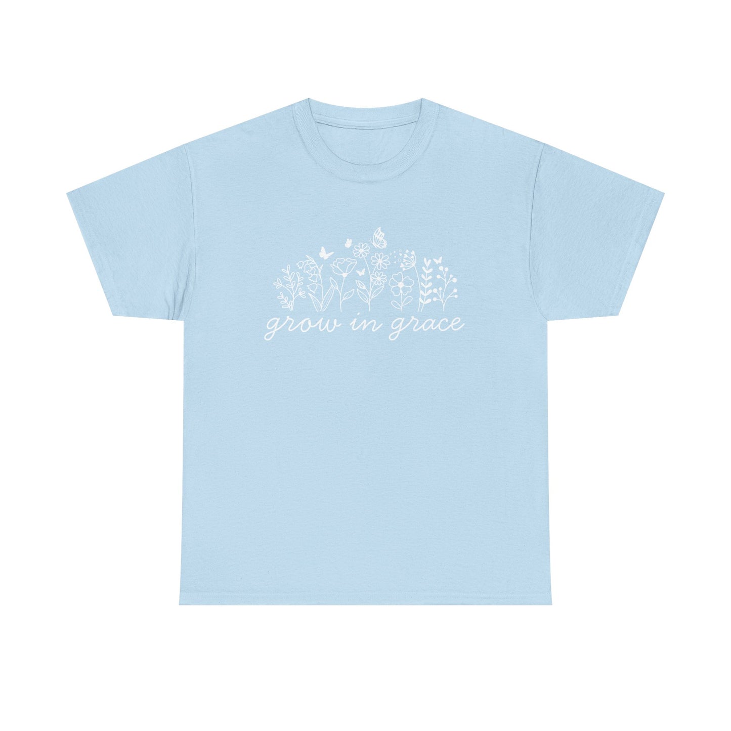 Grow in grace T-Shirt —white Printing