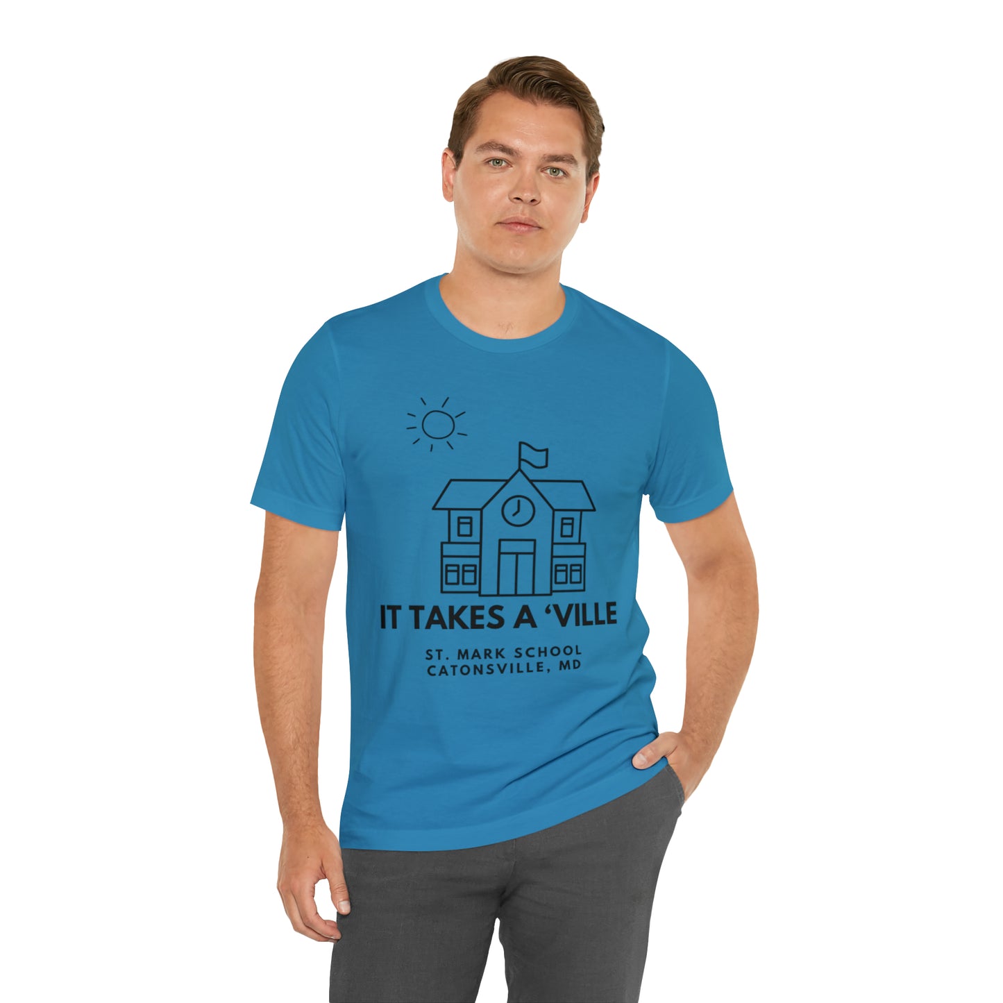 St. Mark School It Takes a ‘Ville Schoolhouse Shirt