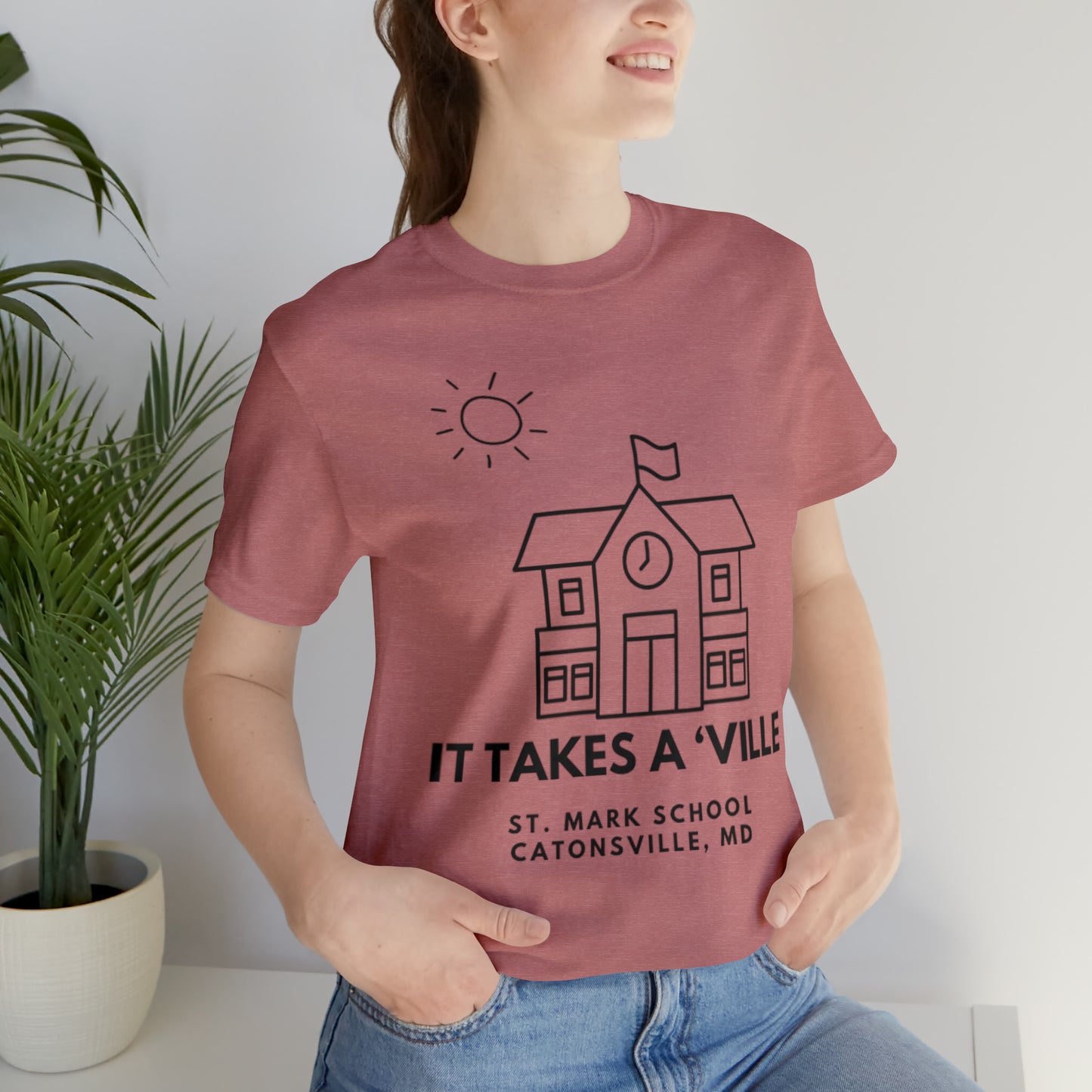 St. Mark School It Takes a ‘Ville Schoolhouse Shirt