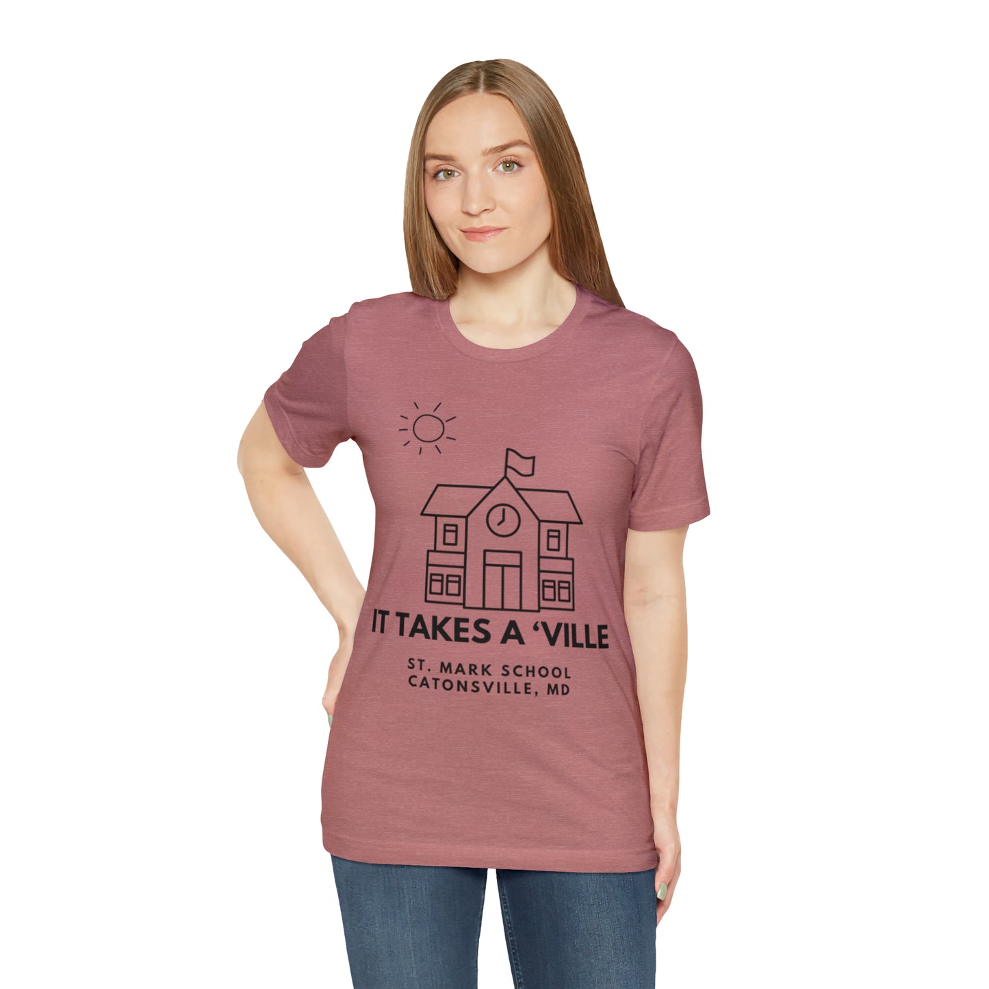 St. Mark School It Takes a ‘Ville Schoolhouse Shirt