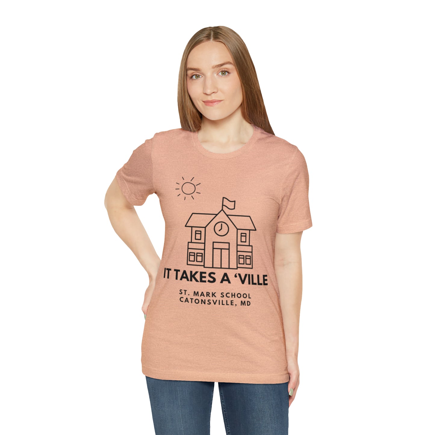 St. Mark School It Takes a ‘Ville Schoolhouse Shirt