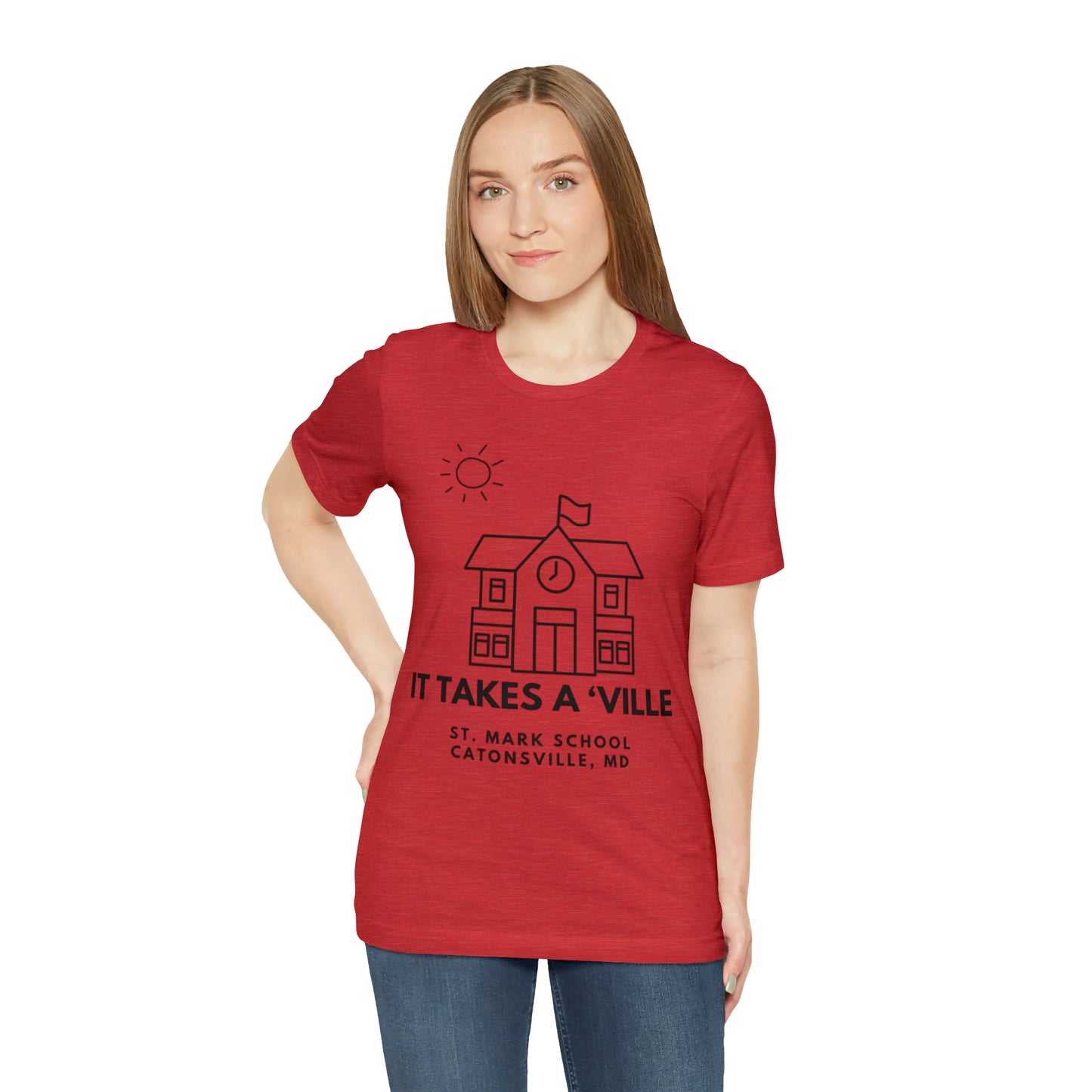 St. Mark School It Takes a ‘Ville Schoolhouse Shirt